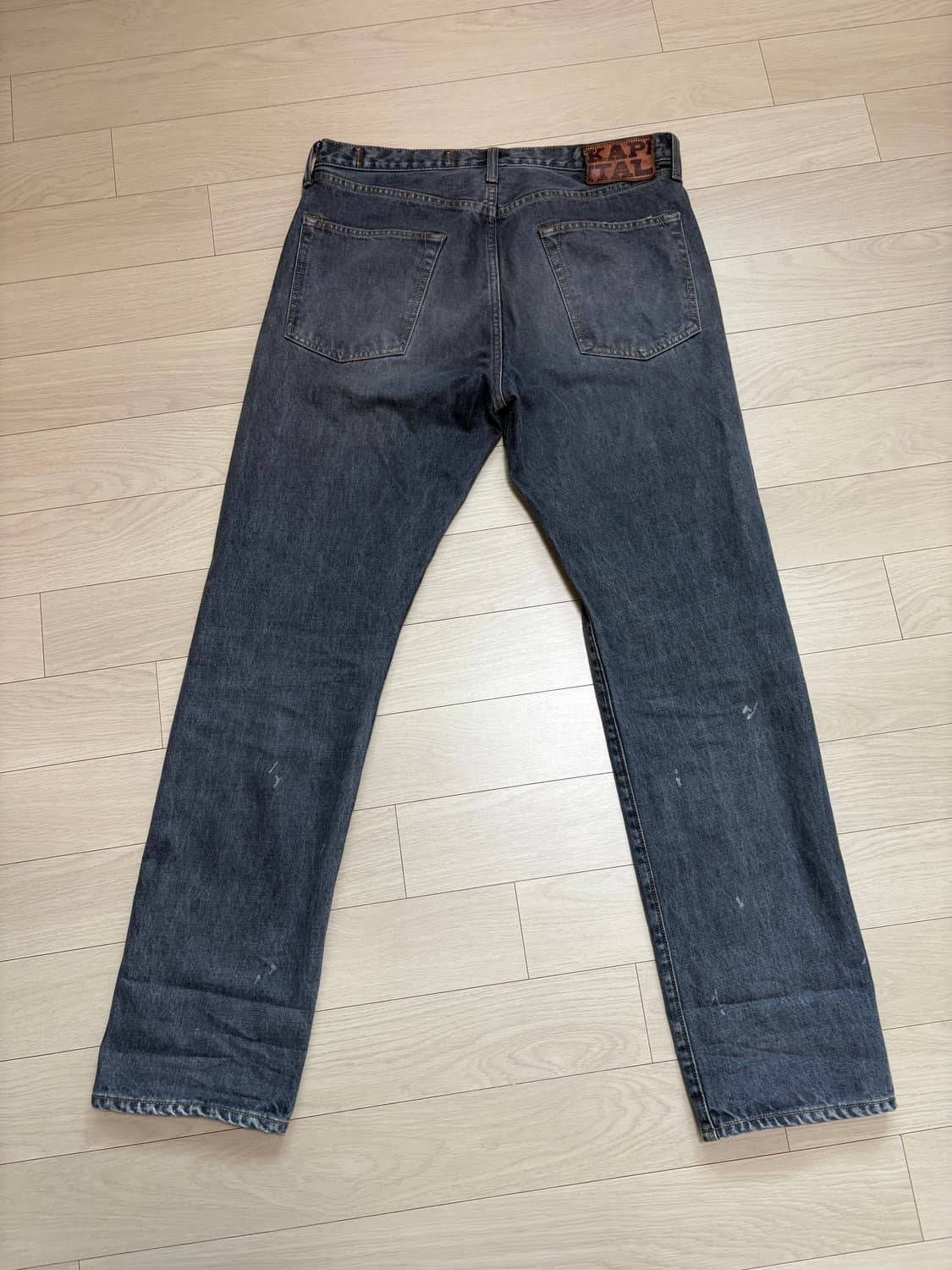 Kapital 14oz black denim 5p monkey cisco 상품이미지2