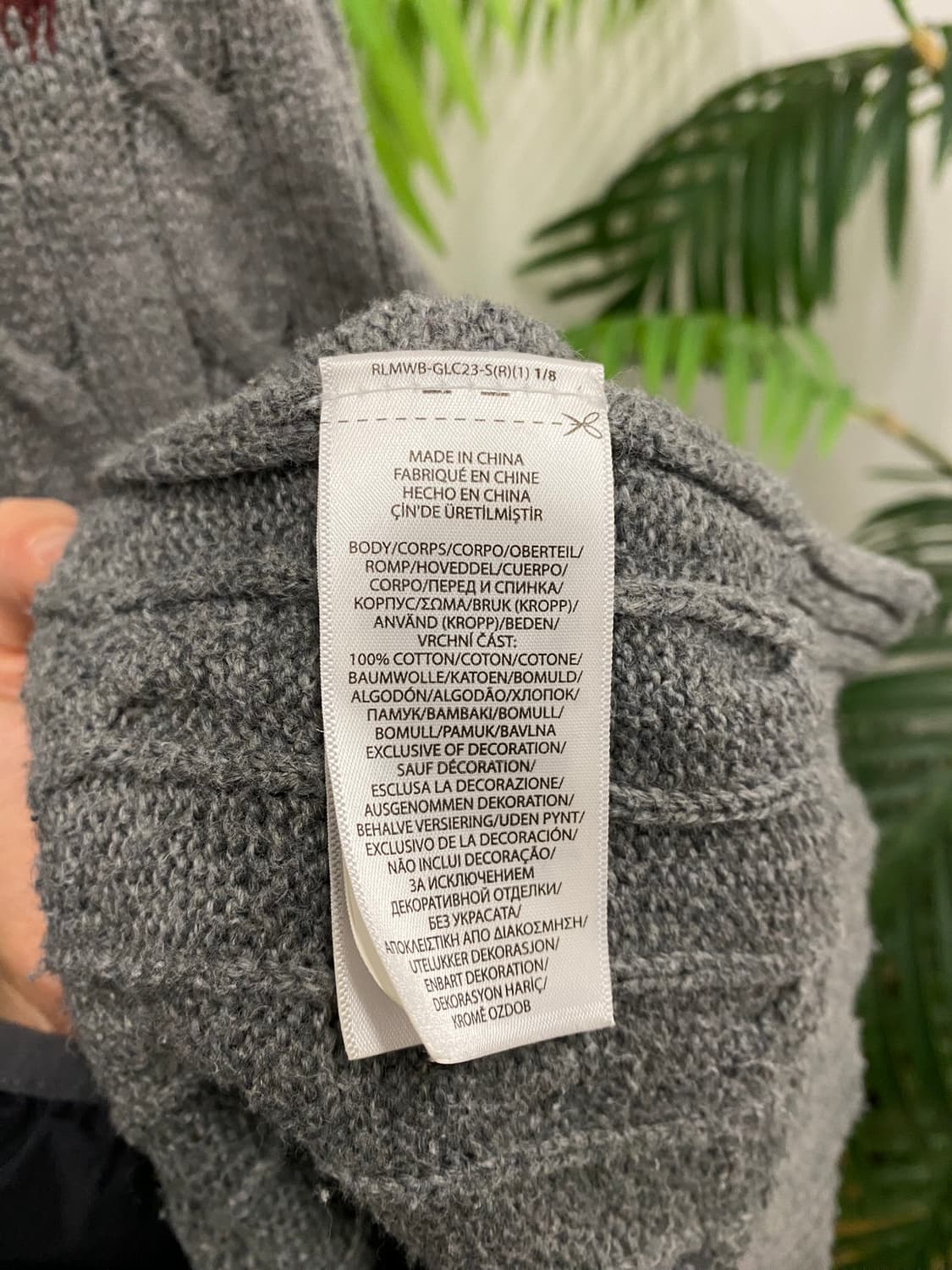 폴로 랄프로렌 케이블니트 상품이미지9