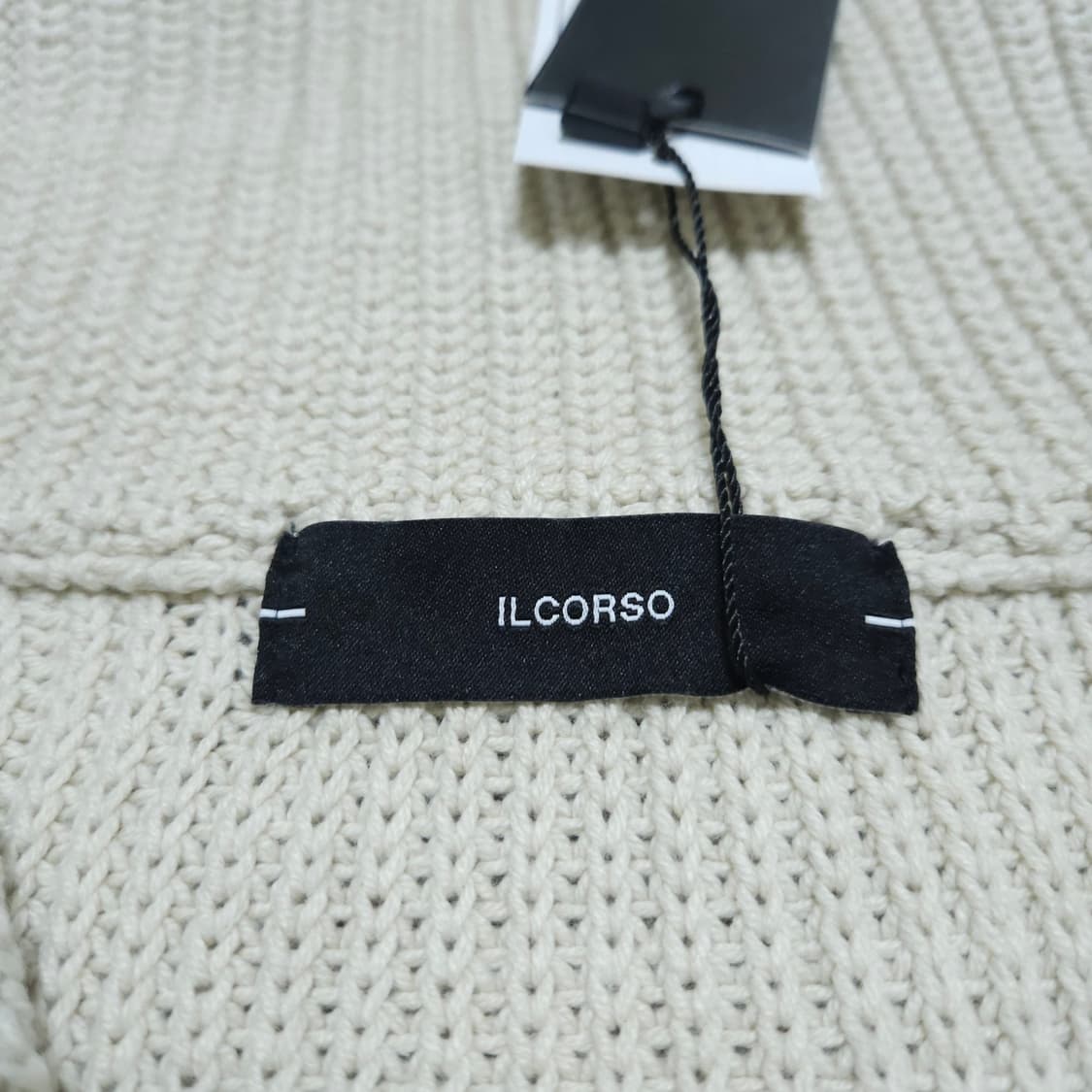  일코르소)ilcorso 95 남자 반집업니트 / 왕눈이샵 상품이미지8