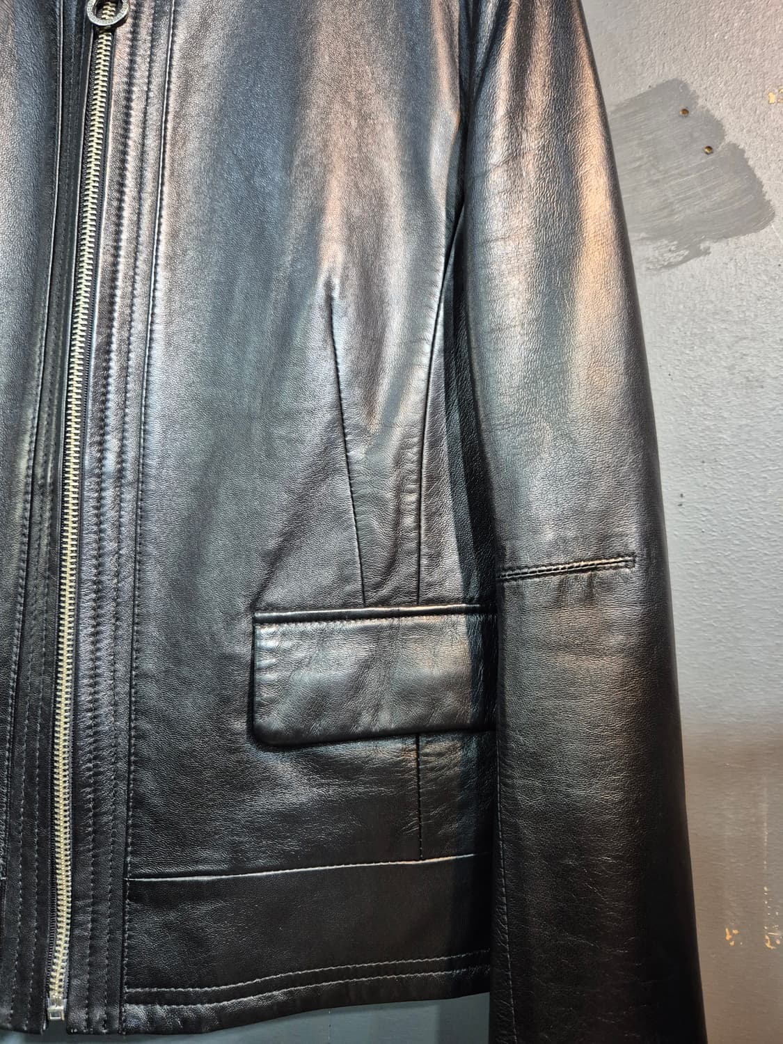 블룸스버리 런던 가죽 자켓 55 66 상품이미지5