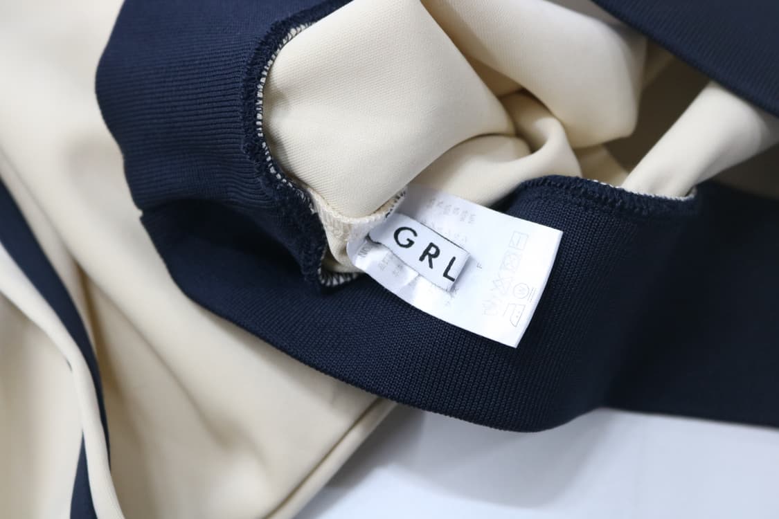 GRL 그레일 빈티지 하프 집업 크롭 트랙 자켓 (F) 상품이미지8