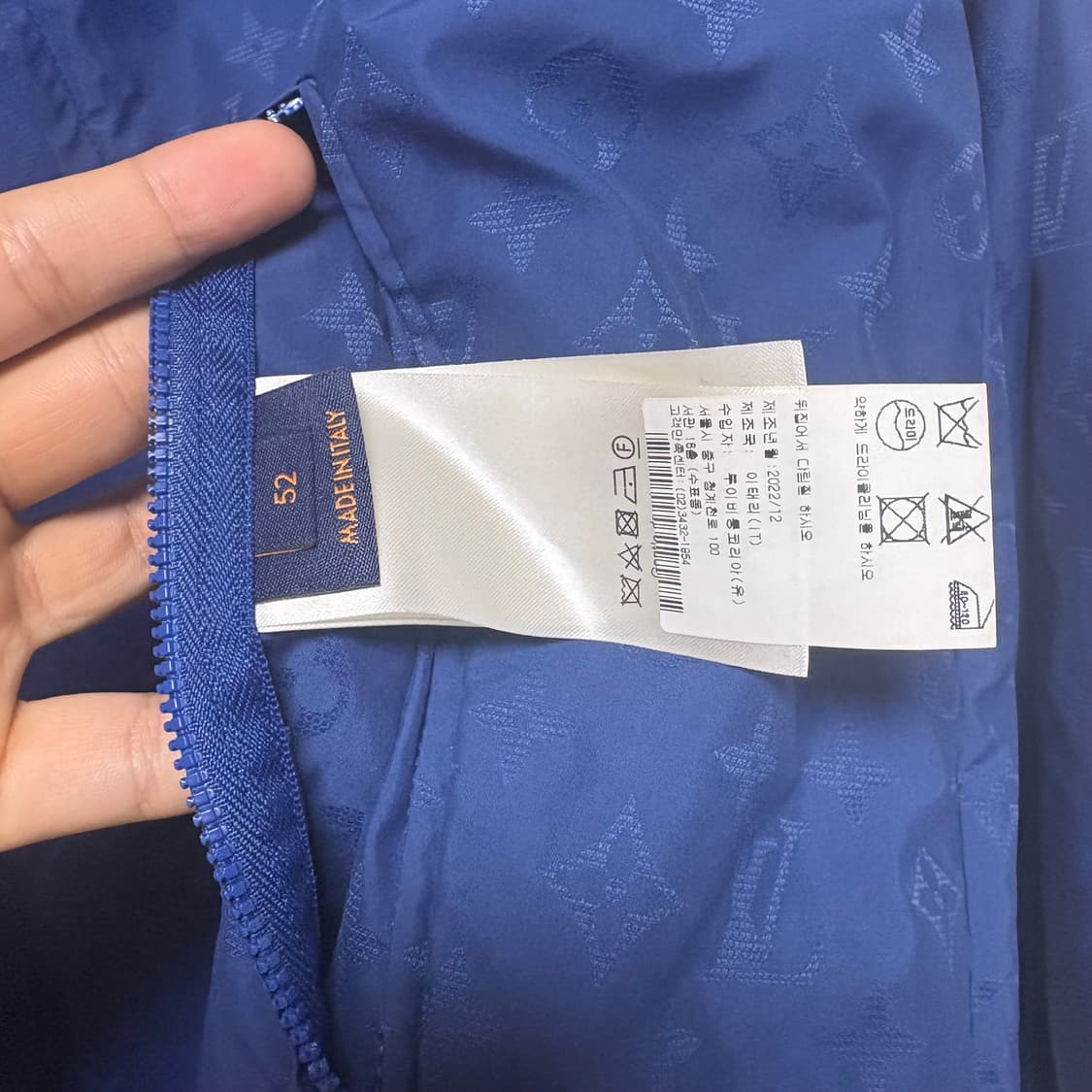 [52/백화점판/새상품급] 루이비통 쿠사마 바람막이 상품이미지4