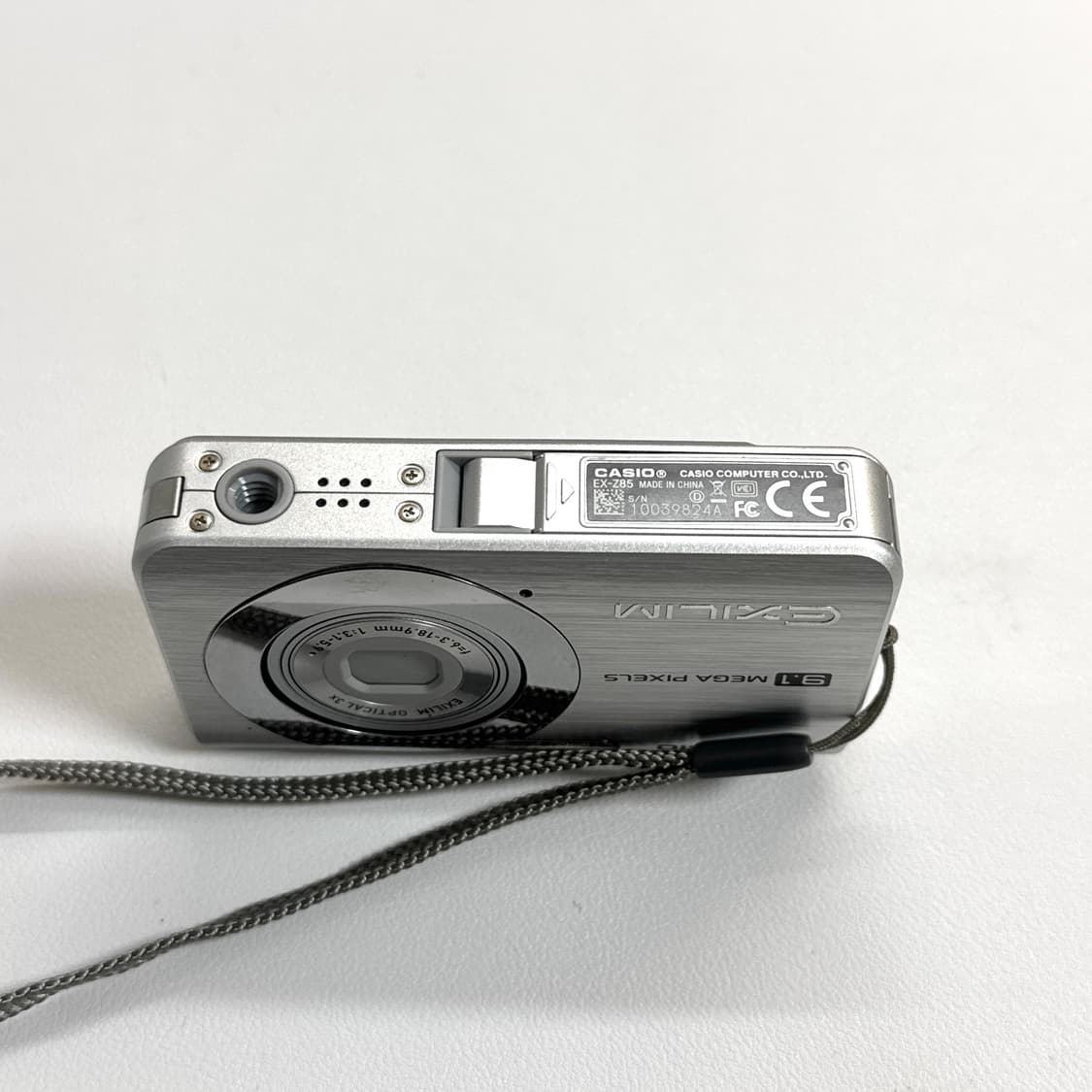 [정품박스] 카시오 엑슬림 ex-z85 실버 디카 빈티지 카메라 상품이미지7