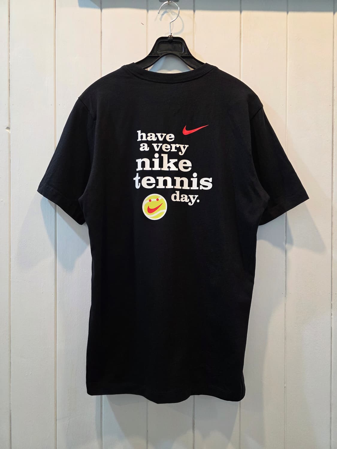 (남녀공용) NIKE 스마일 로고 반팔티 상품이미지2