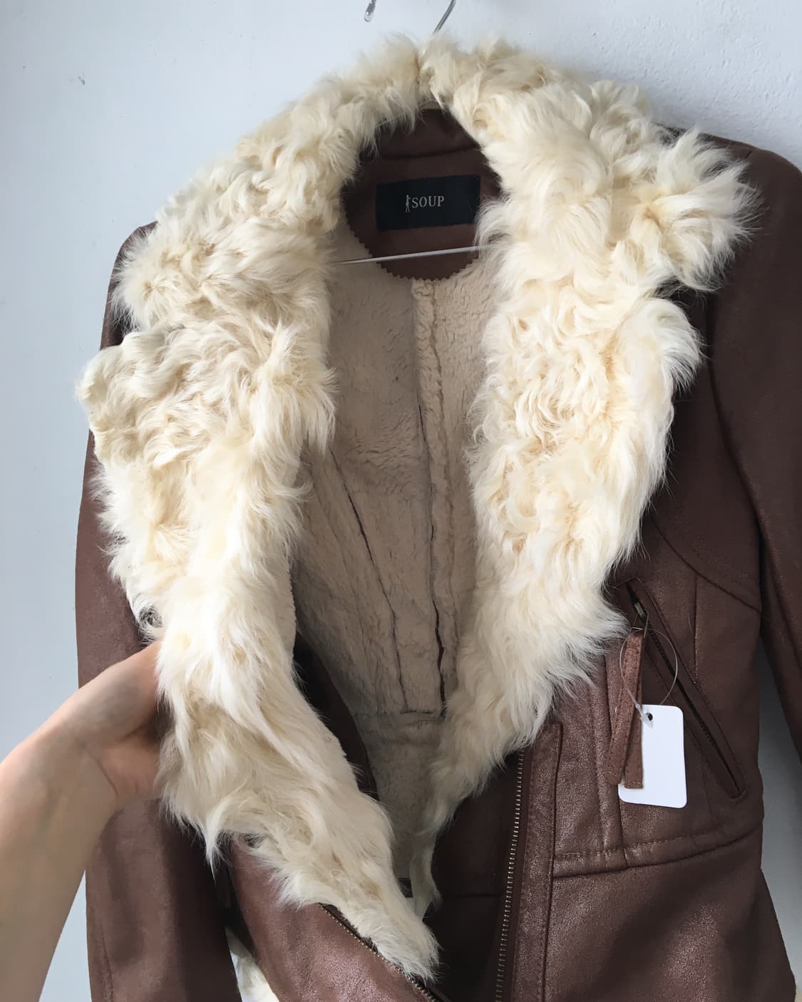 Lamb fur layered mustang 상품이미지5