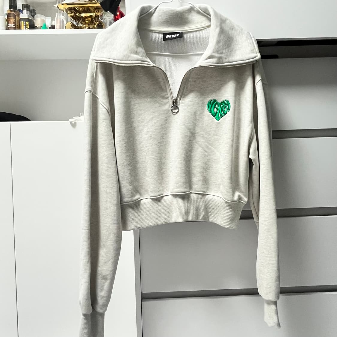 널디 하트 로고 맨투맨 상품이미지2