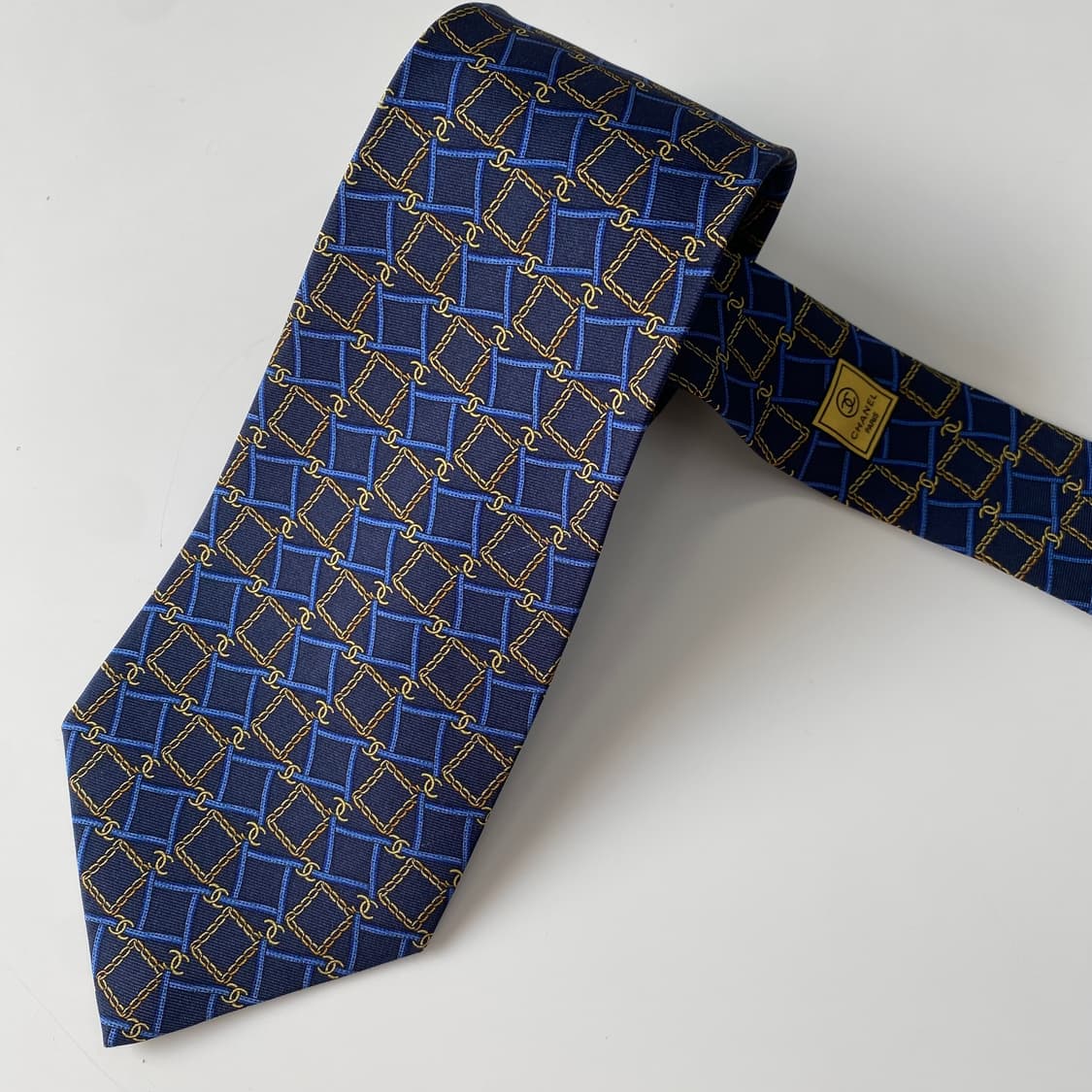 샤넬(CHANEL) 모노그램 명품 정품 넥타이 상품이미지4