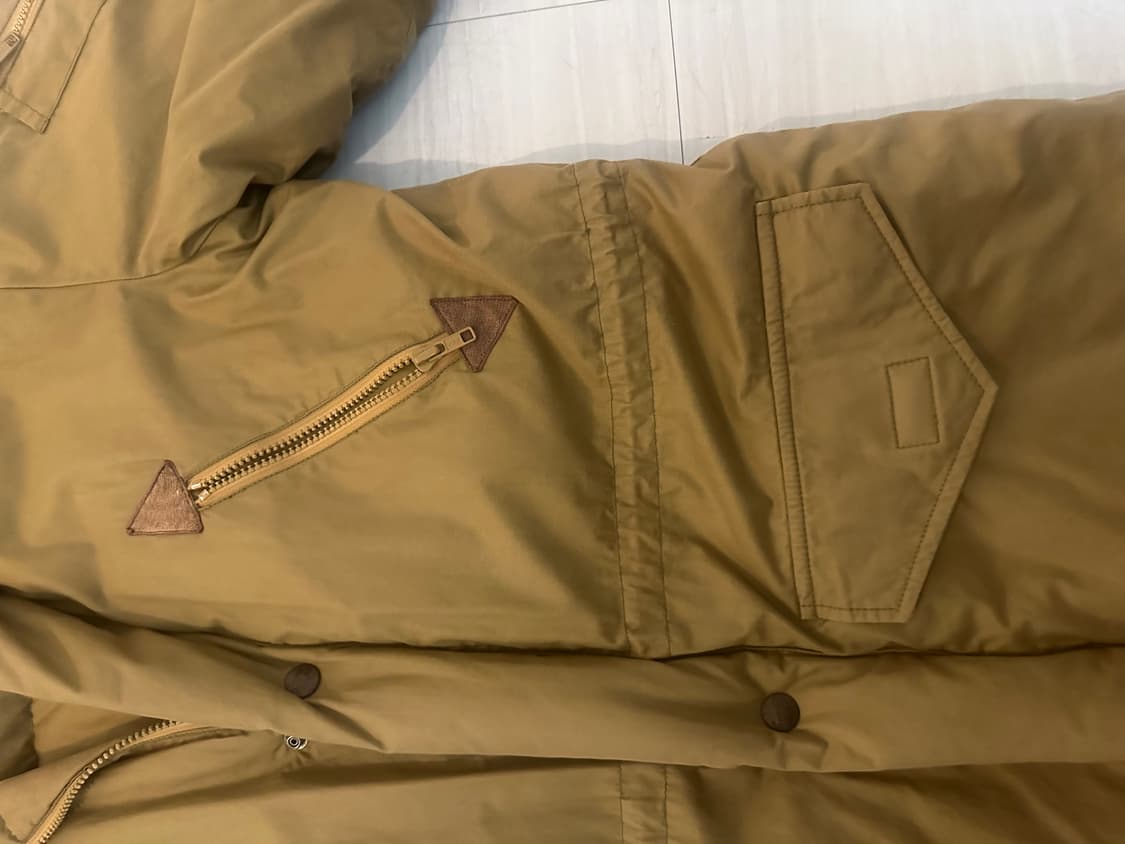 Henry laplaud 베이지 패딩 점퍼 상품이미지5