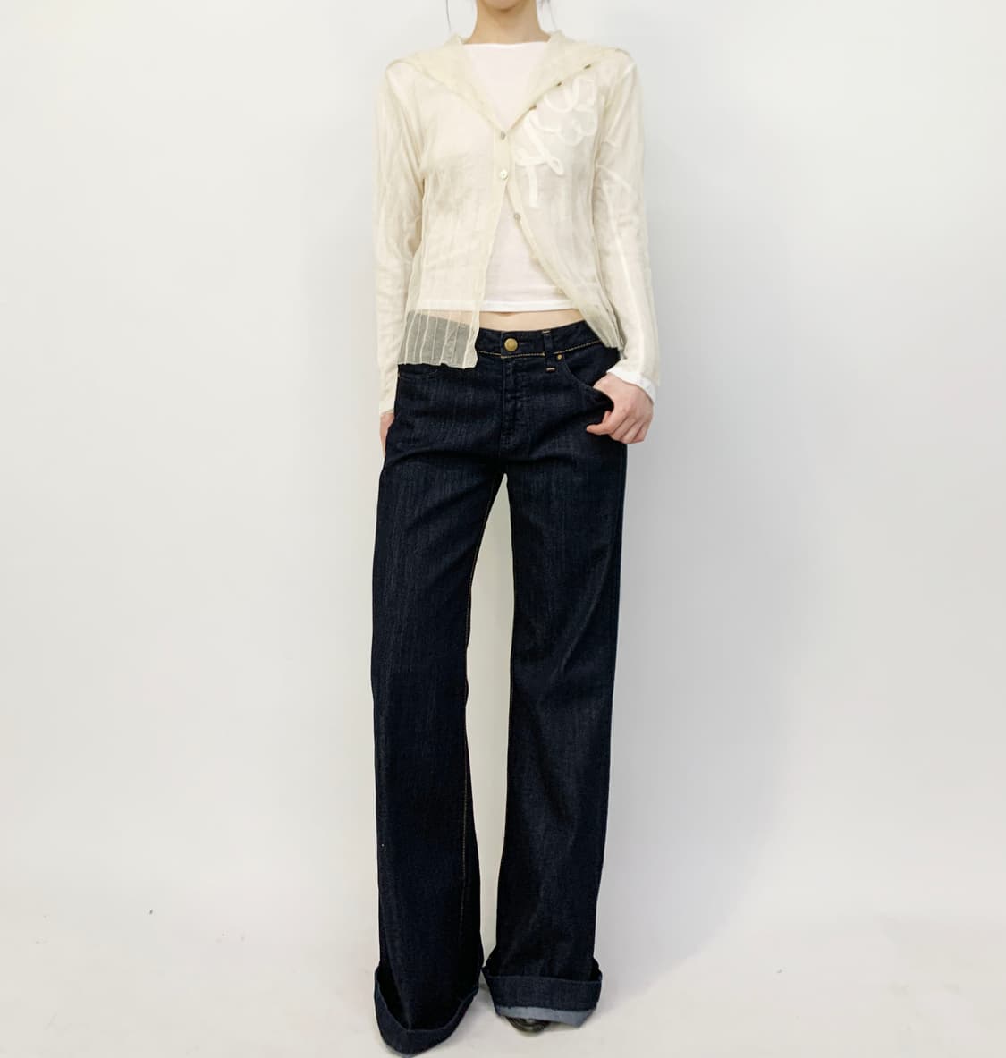 AMBIVALENCE 시스루 탑 상품이미지2