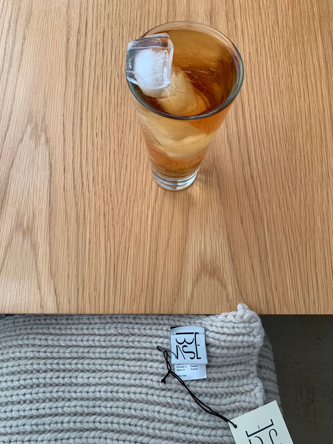 베이스레인지 목도리 스카프 sur sand (아이보리 색상) 상품이미지3