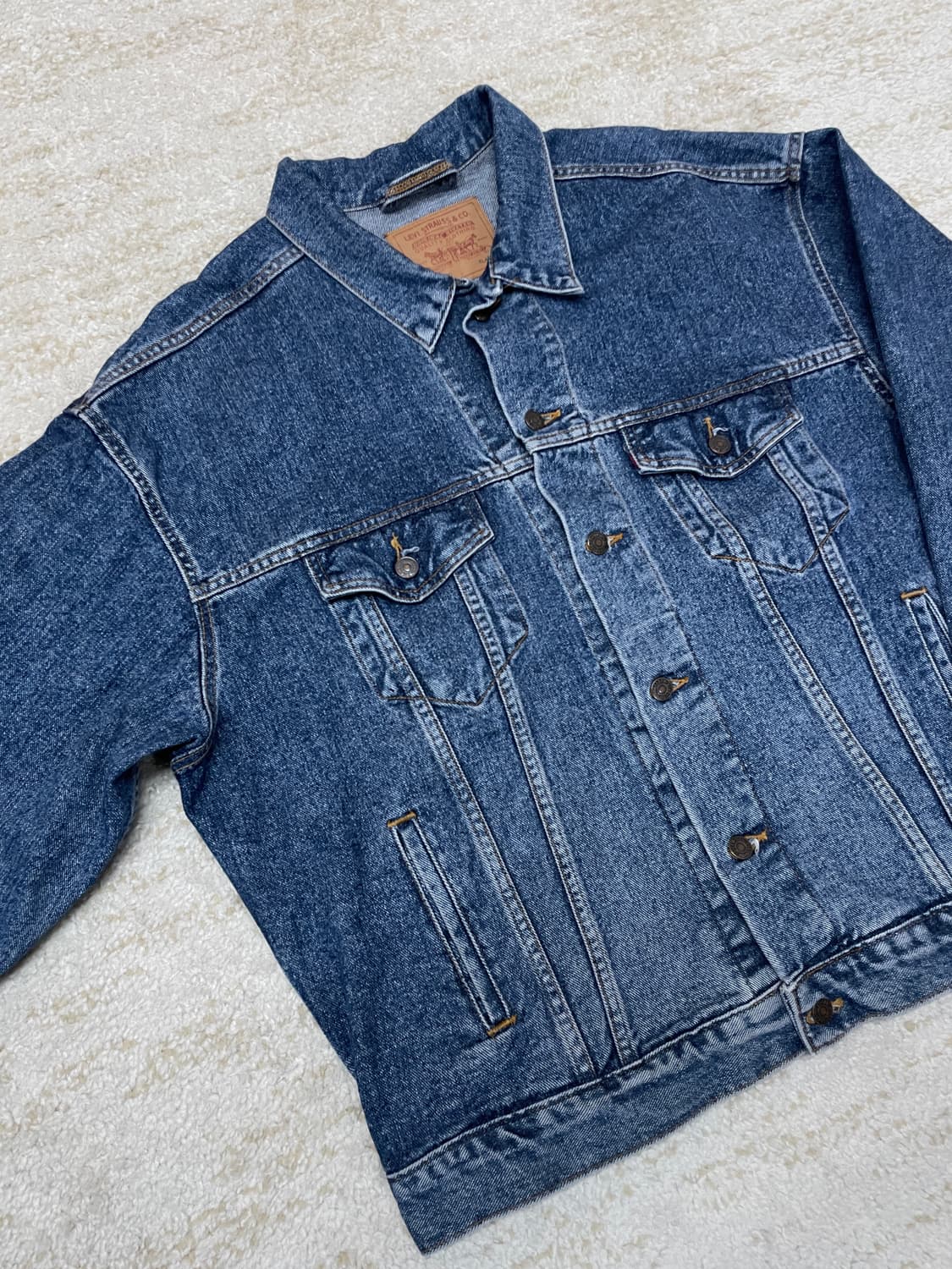 [XL] 90s USA Levis 리바이스 데님 자켓 타입3 트러커 상품이미지2