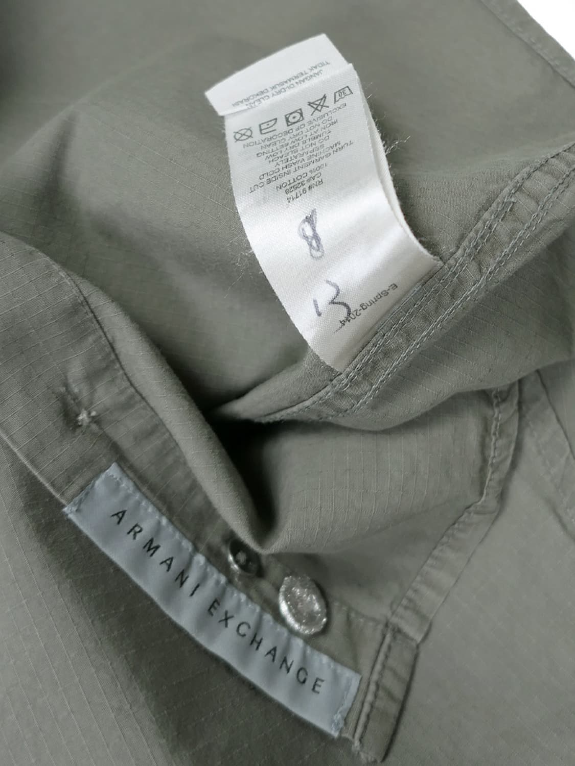 Armani Exchange cotton shirt 상품이미지5
