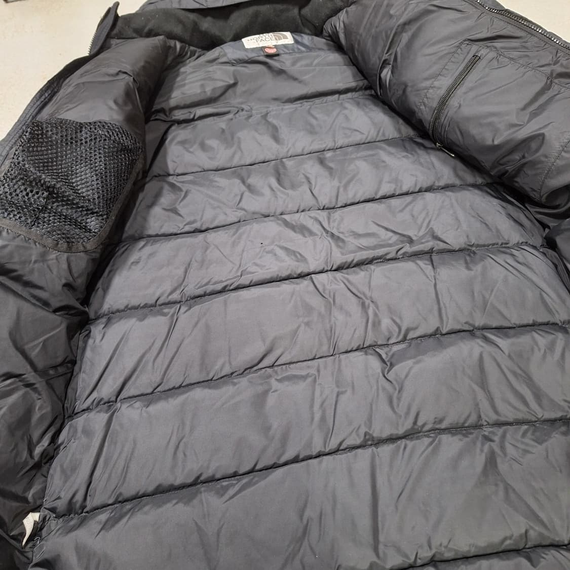 노스페이스  고어윈드스토퍼  롱패딩95 상품이미지5