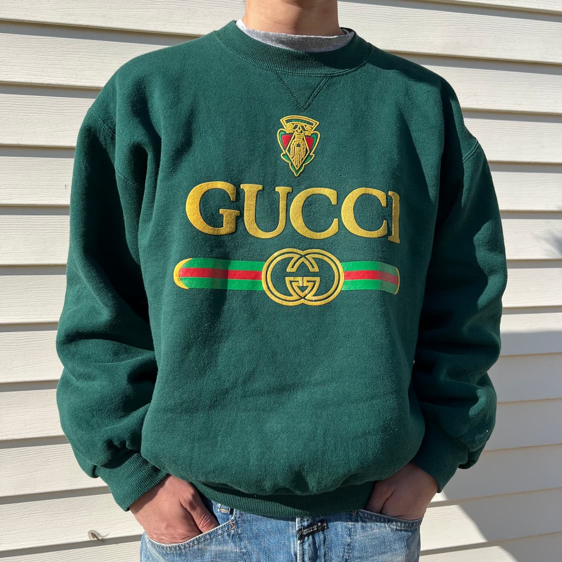 80‘s 구찌 부틀렉 스웻셔츠 상품이미지2