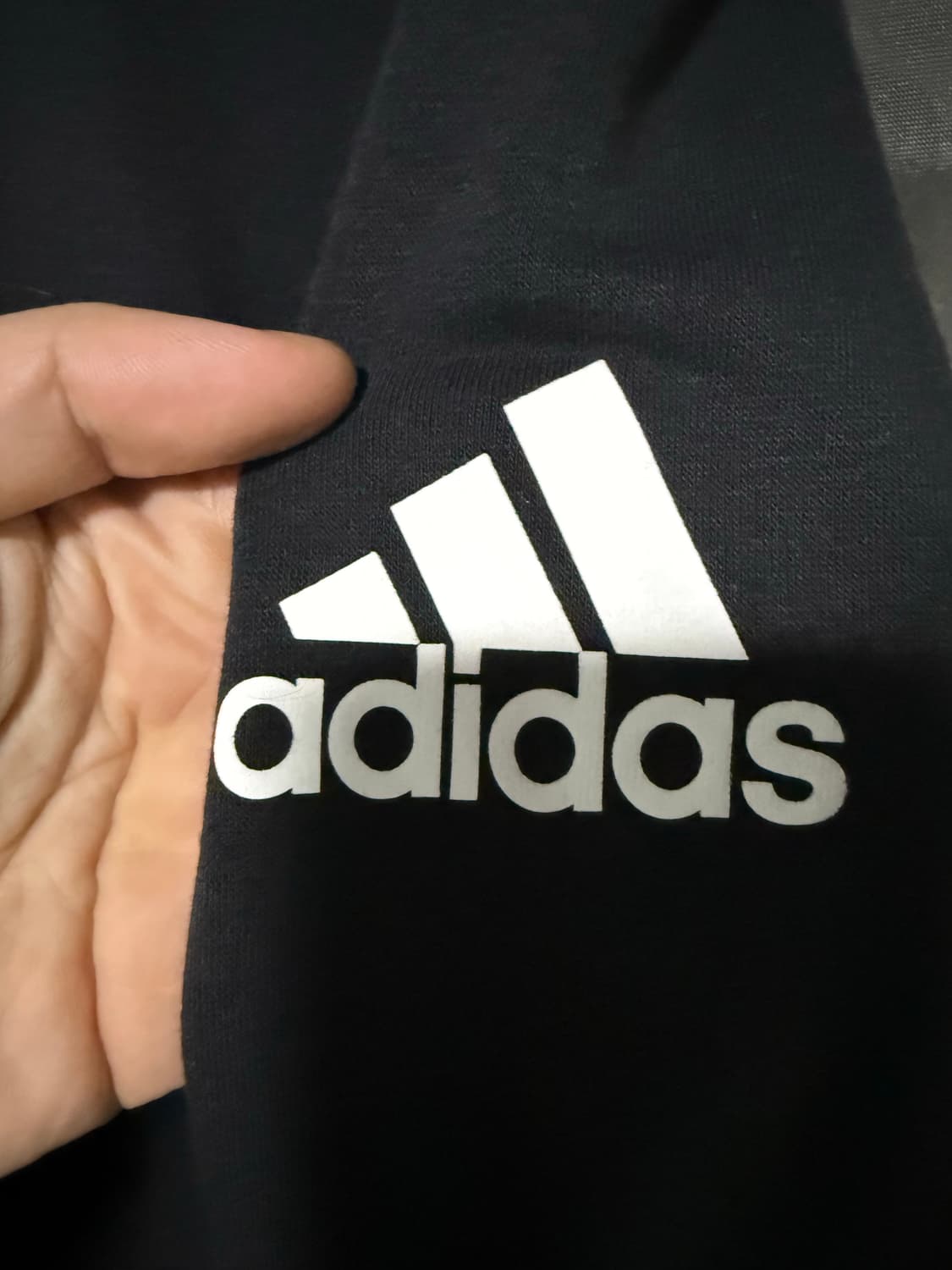 아디다스 블랙 기모 후드집업 xl 상품이미지3