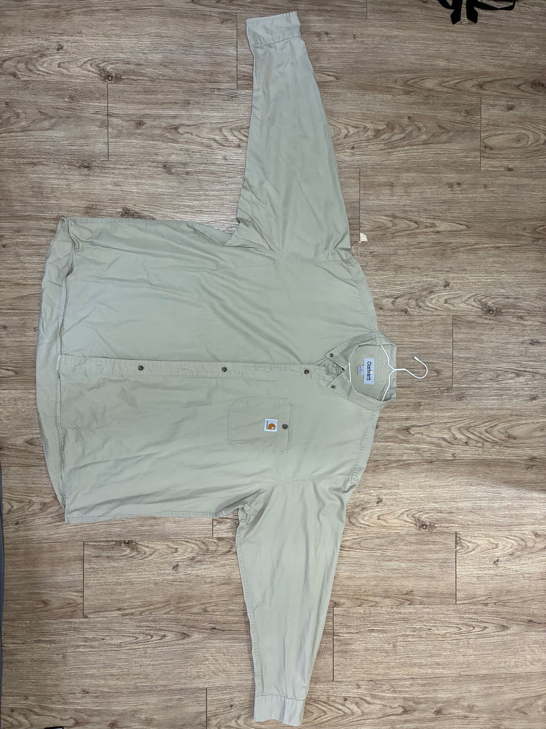 칼하트 아이보리 셔츠 XL 상품이미지3