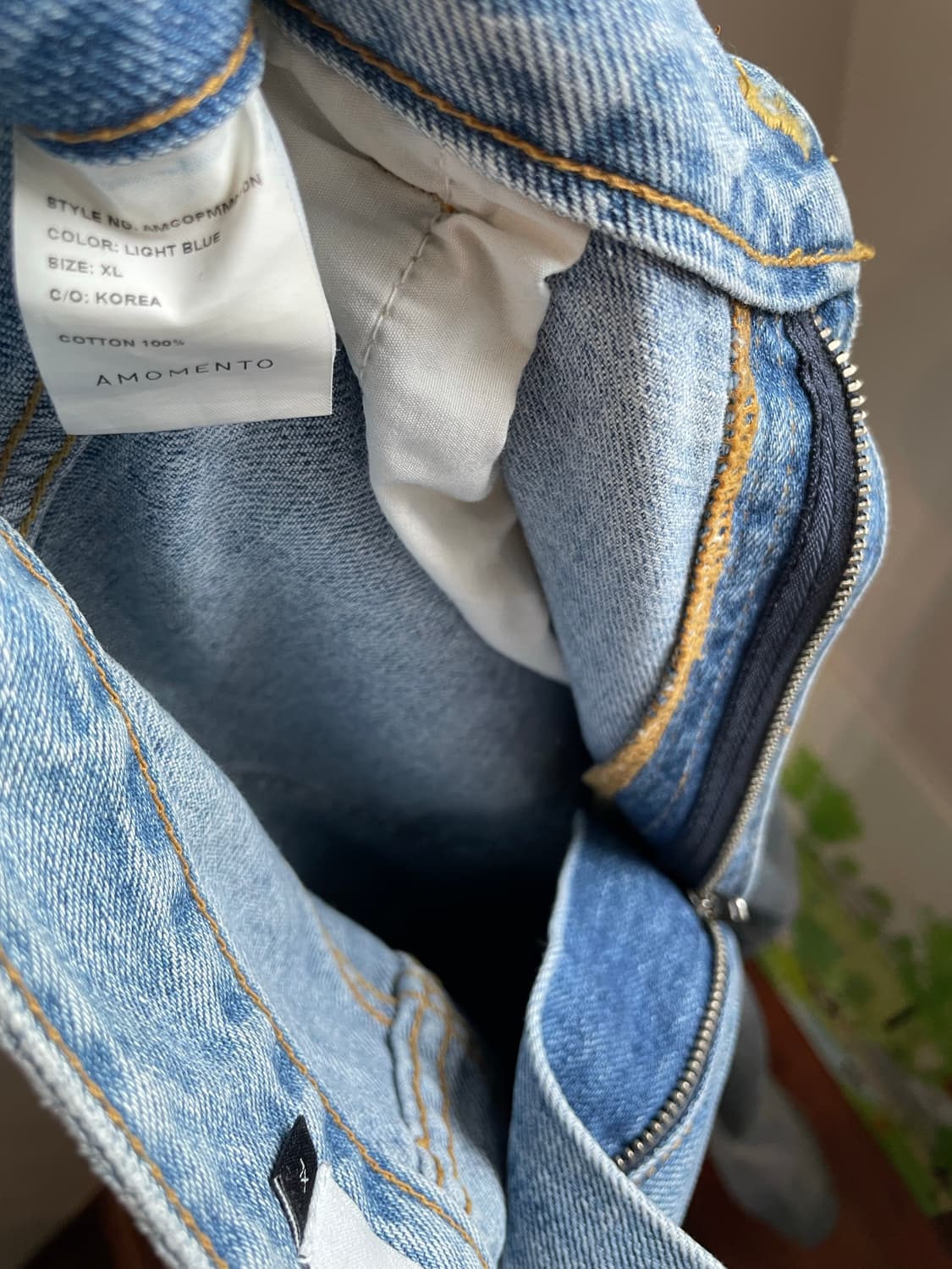 amomento-mens recycled cotton denim 상품이미지8