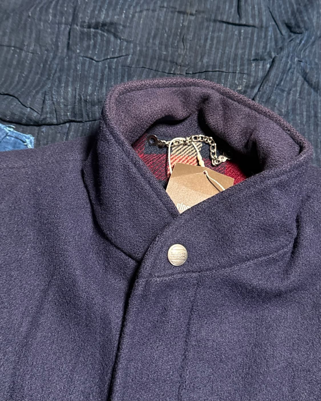 80‘s 엘엘빈 울 해링턴 자켓 M 상품이미지2