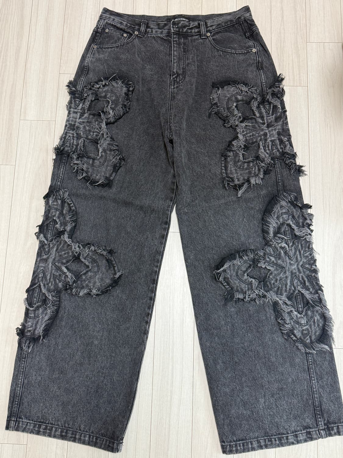 써저리 클로버 로고 패치 진 상품이미지1