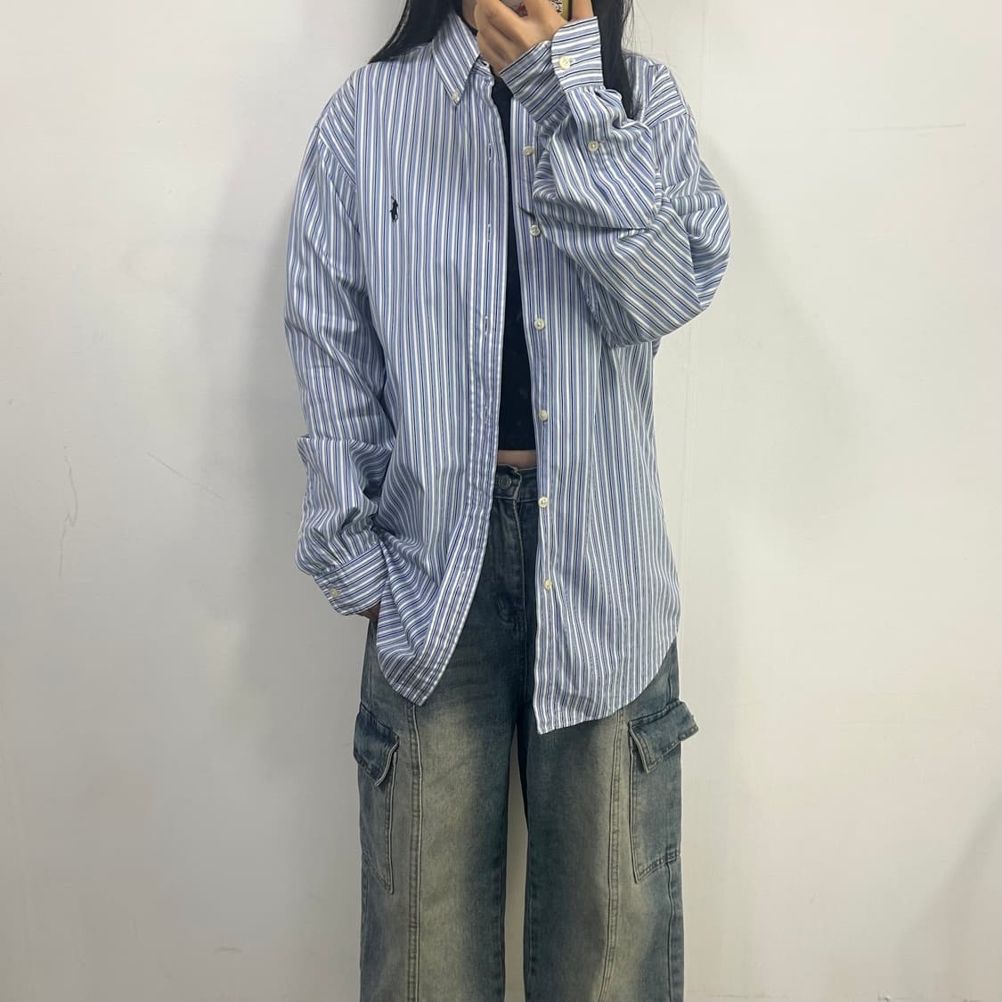 폴로 스트라이프 셔츠[1750] 상품이미지1