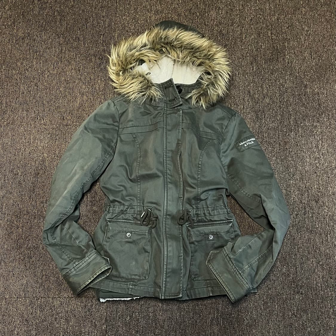 아베크롬비 울프죠 퍼 야상자켓[내피탈부착가능] 44-55 상품이미지1