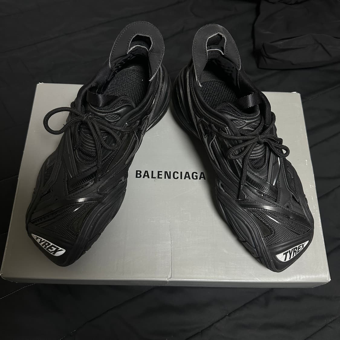 발렌시아가 TYREX 스니커즈 블랙 풀박스 40(260) 상품이미지1