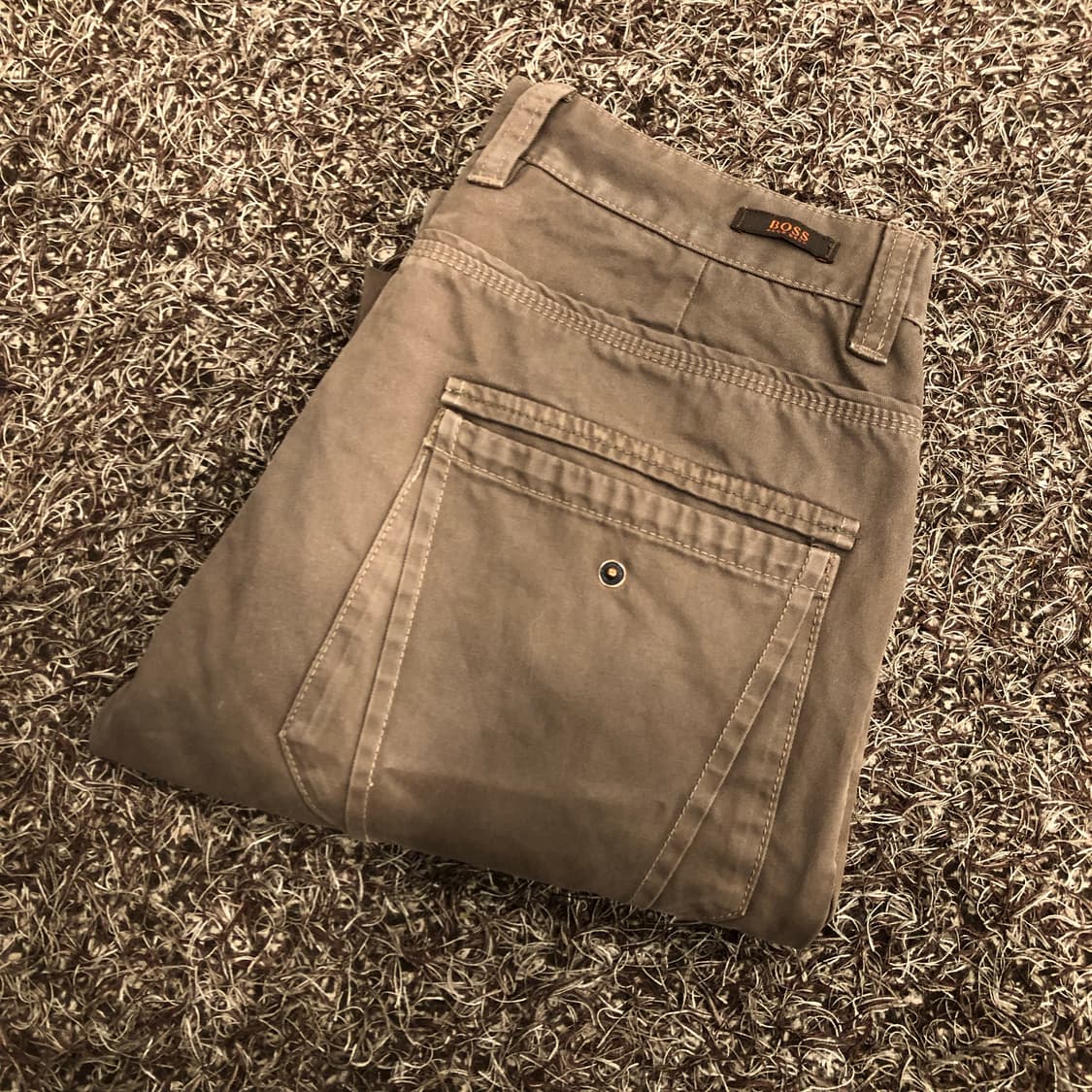 휴고 보스 코튼 팬츠 면바지 상품이미지1