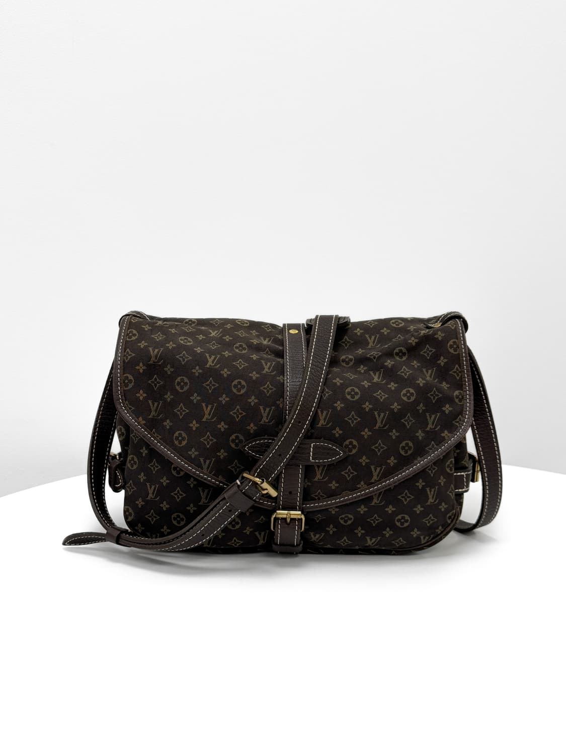 루이비통 소뮈르 미니린 모노그램 캔버스 크로스백 상품이미지3