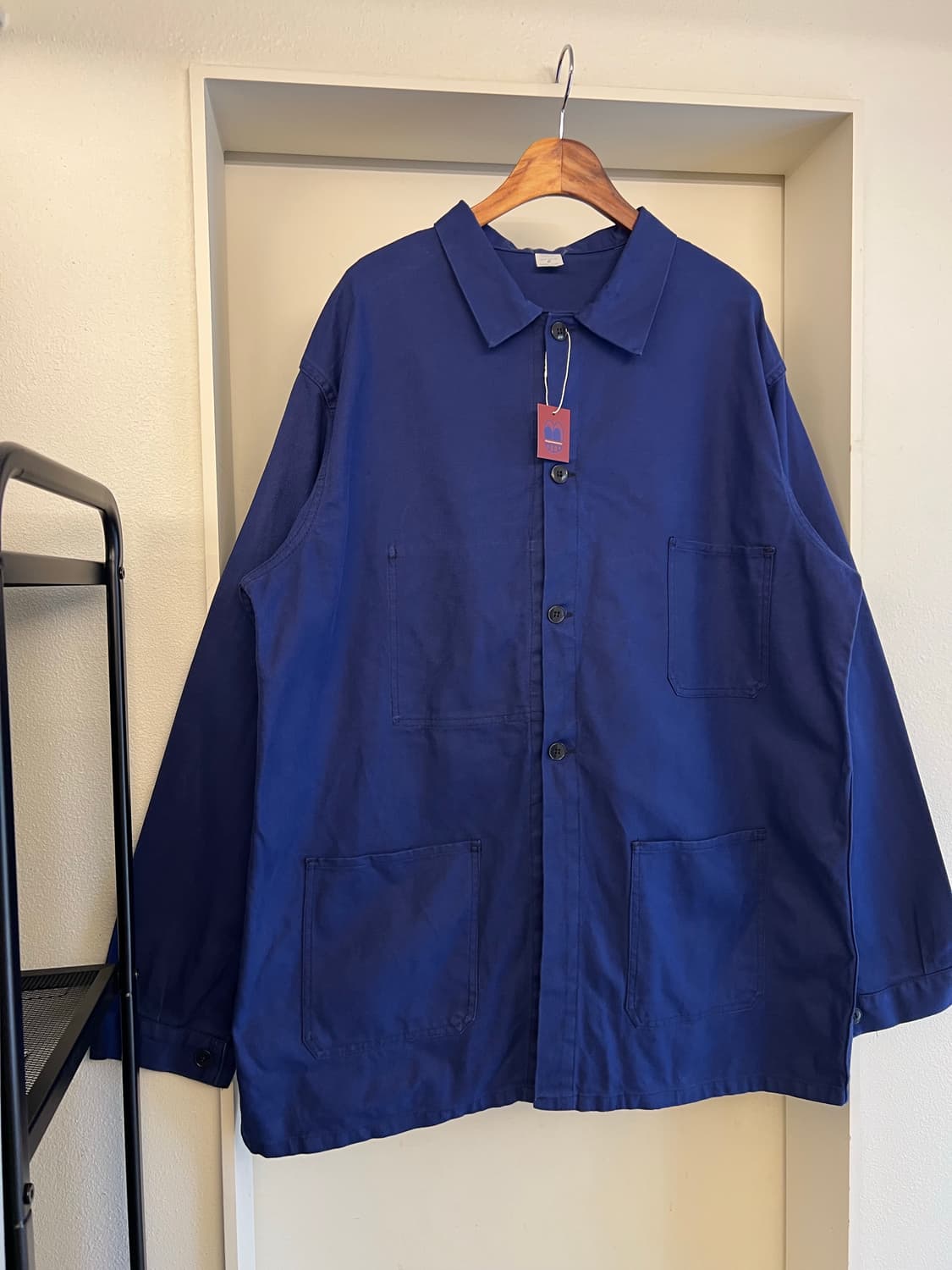 (DEADSTOCK)OLD VINTAGE BIG SIZE 프렌치워크자켓 상품이미지4