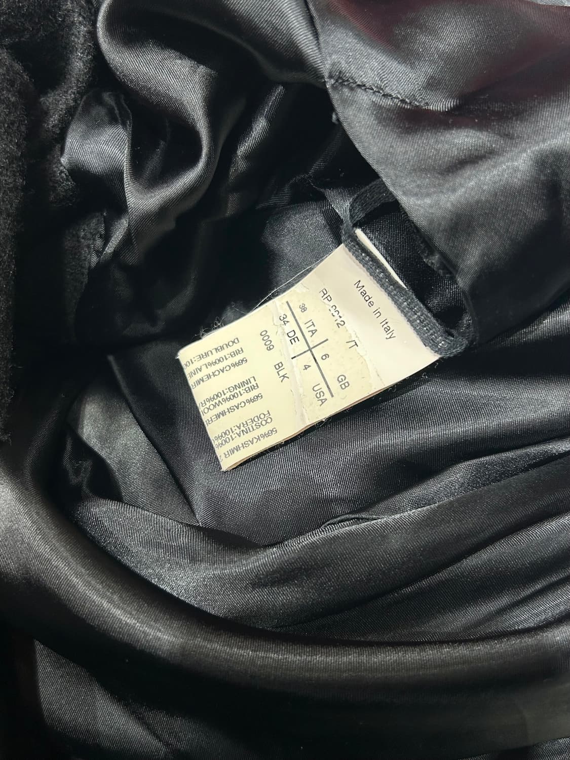 Rick Owens mountain f/w 12 coat 릭오웬스 코트 상품이미지4