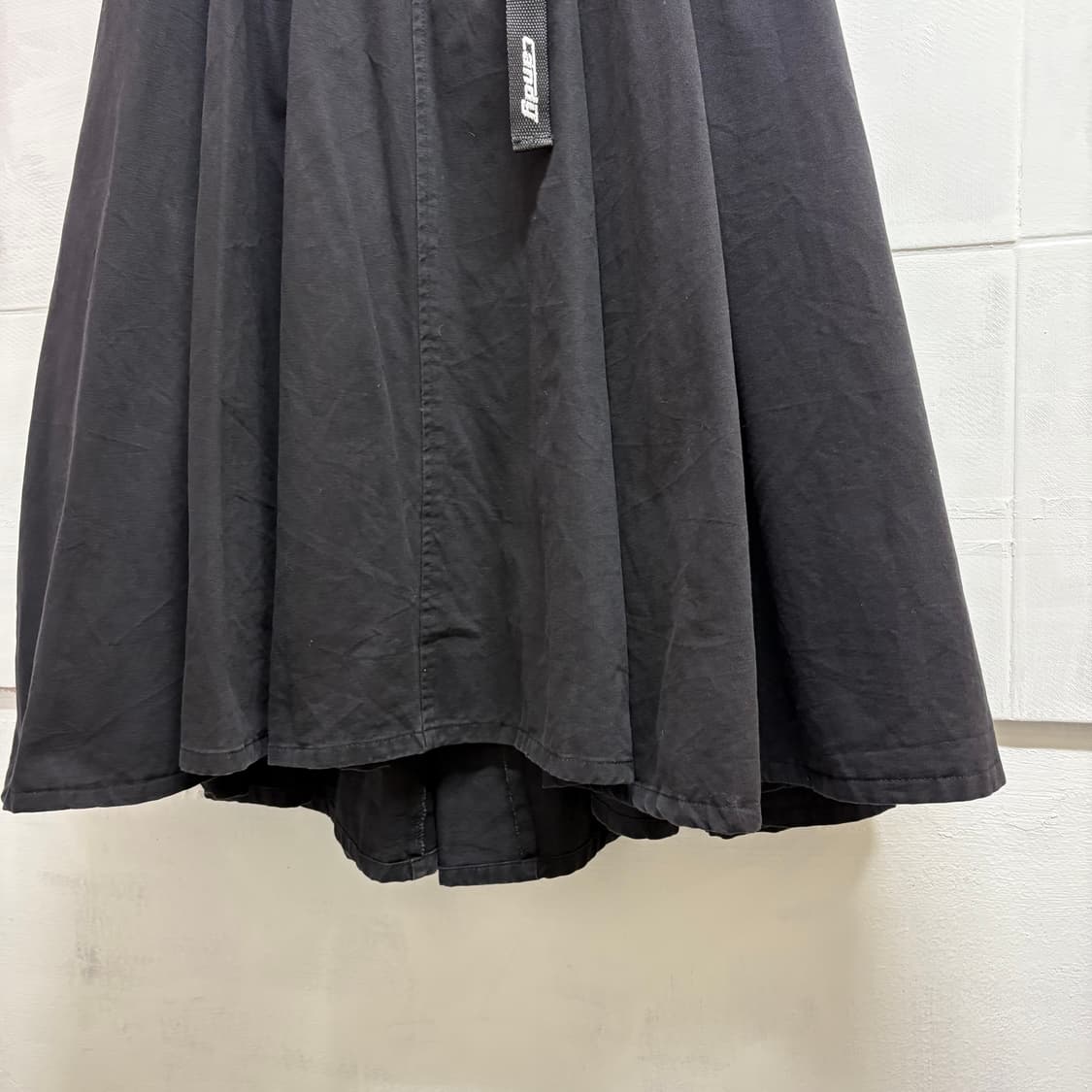 CANDY STRIPPER 벨트 코튼 언발 롱스커트 상품이미지3