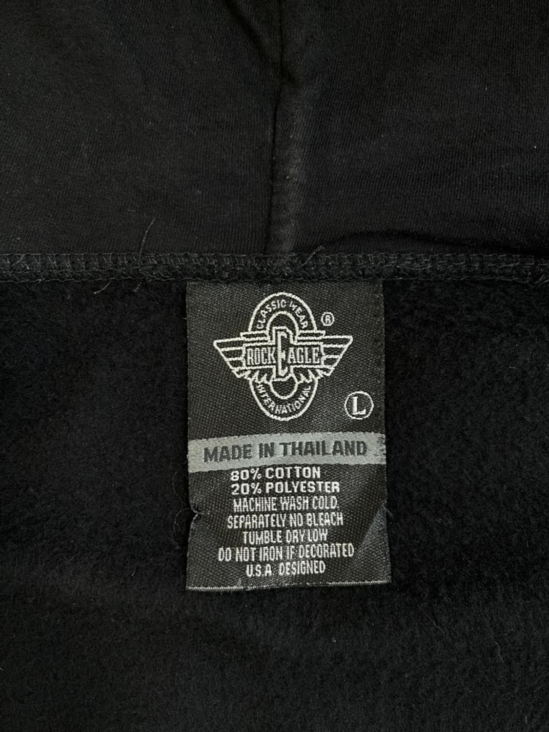 락이글 빈티지 후드 집업/#3259 상품이미지4