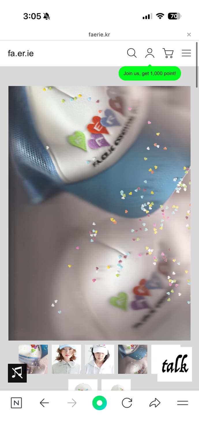 샵페어리 fa.er.ie ❦ trucker cap 트럭커 모자  상품이미지3