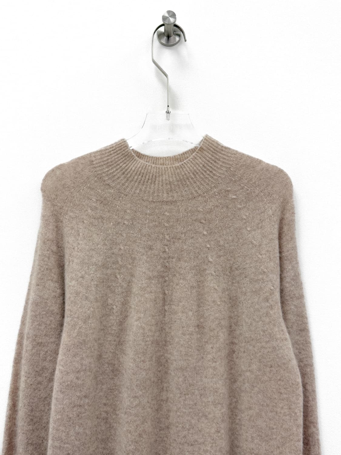 Kayesu 캐시미어 100 모크넥 니트 상품이미지4