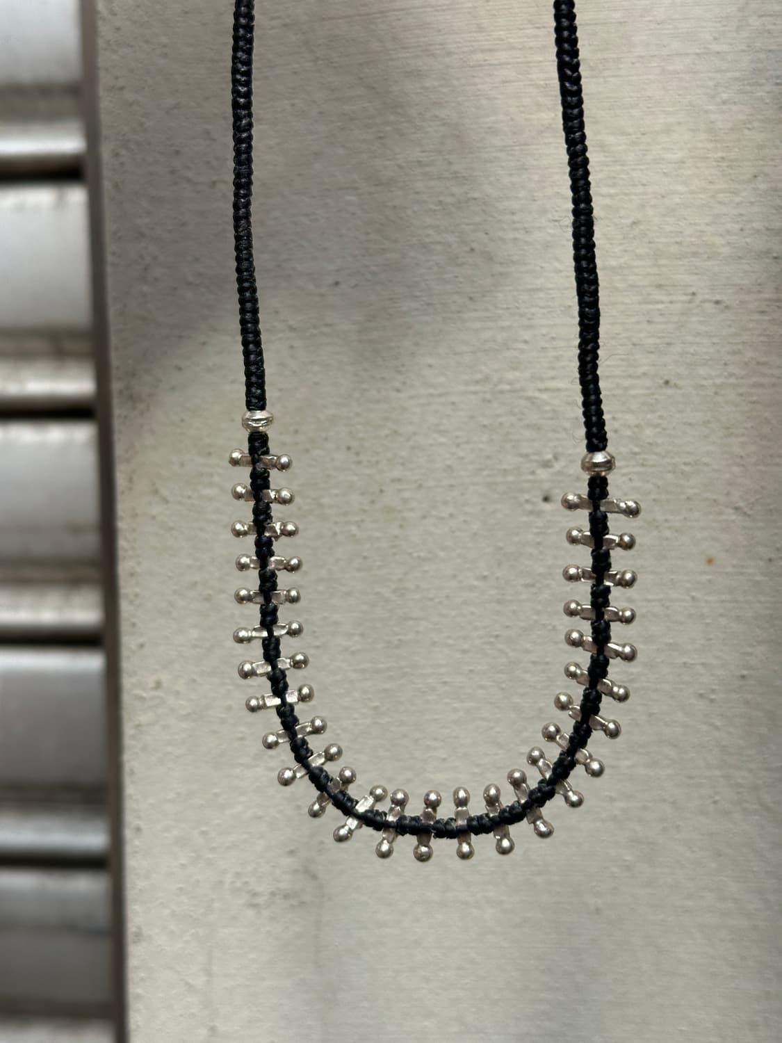 (Only1)1Spike Ball Wax Chain Karen Silve 상품이미지2