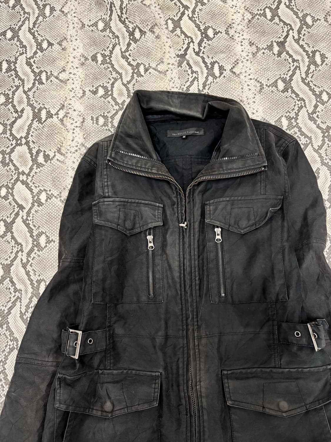 “Vintage” Side Buckle Black Multi Pocket 상품이미지8