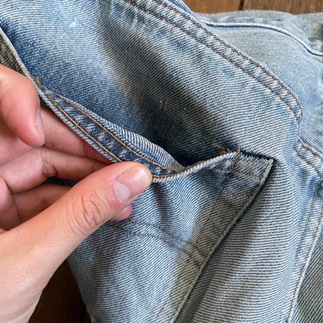 80s 빈티지 리바이스 501 66후기 셀비지 상품이미지4