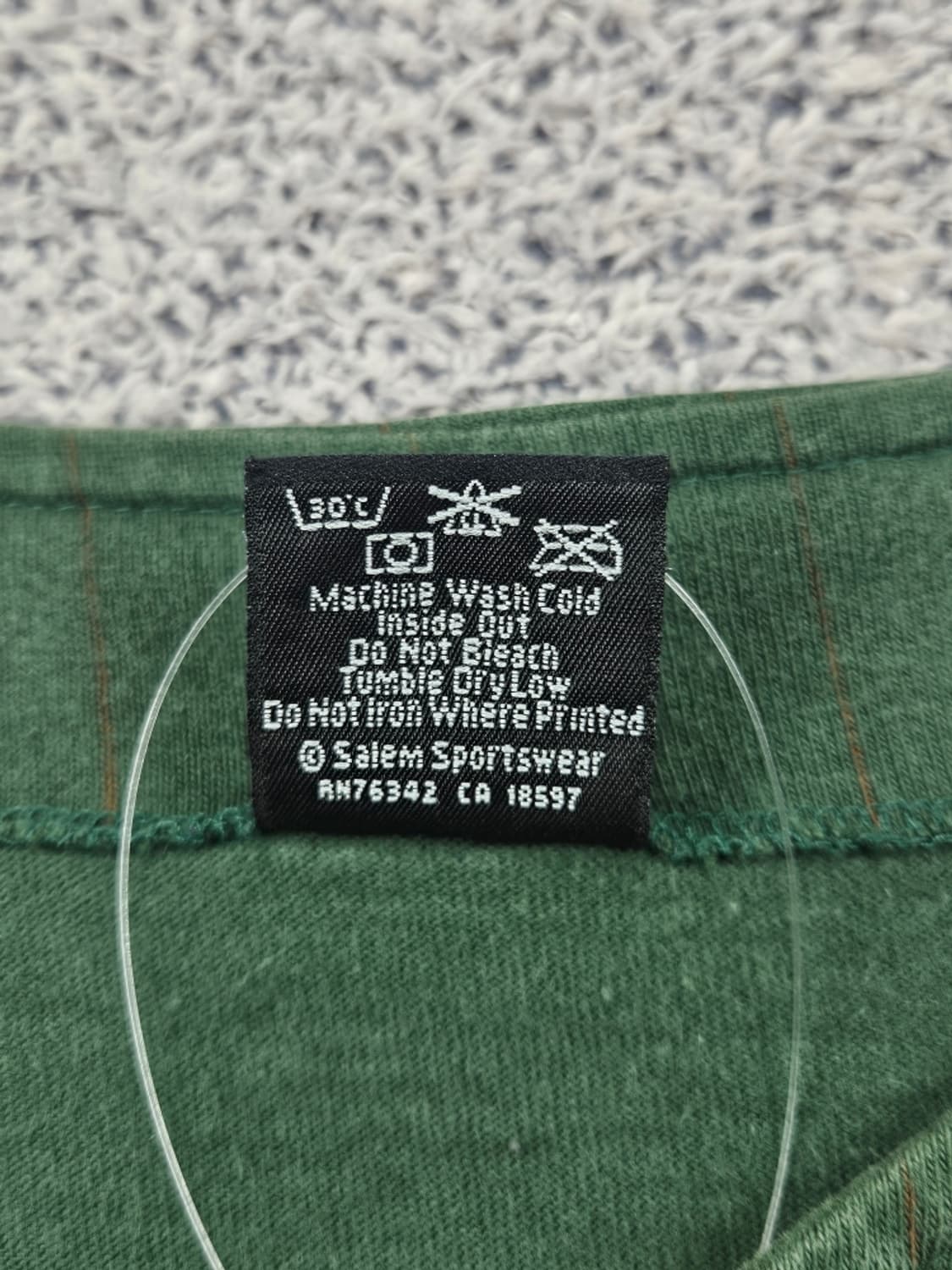 USA 살렘스포츠웨어 마이애미 허리케인스 풋볼 져지 ( L )/11809 상품이미지9