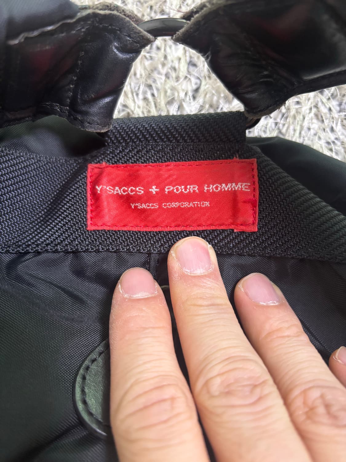 YSACCS 요지야마모토 나일론 백팩 상품이미지3