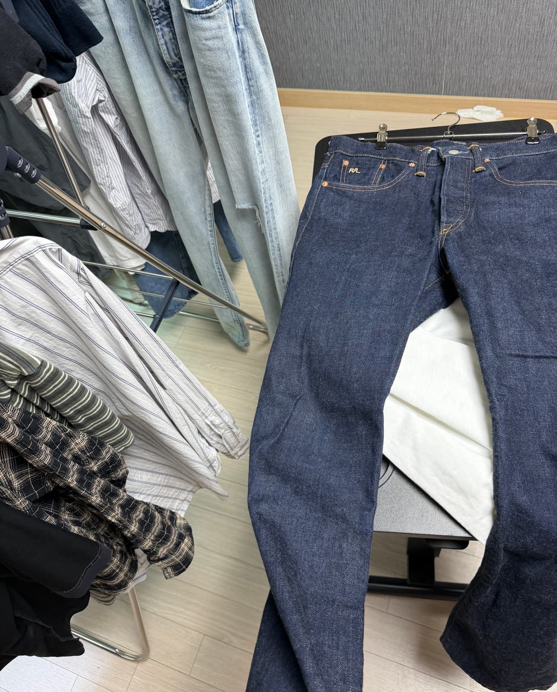 RRL 빈티지 파이브 포켓 이스트 웨스트 30x30 판매합니다  상품이미지6