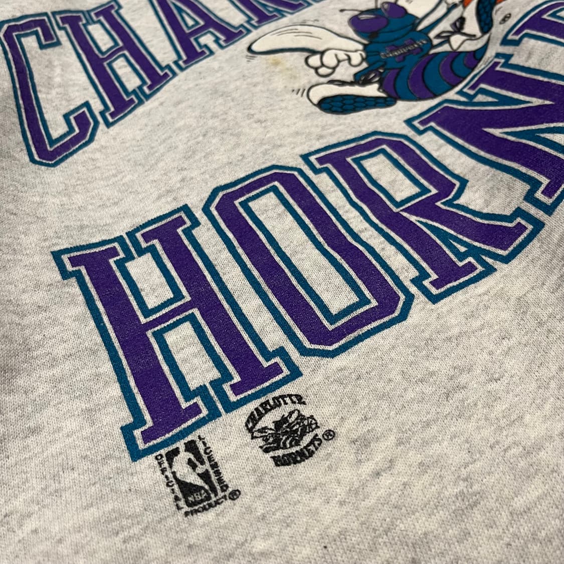 90s NBA 샬럿호네츠 스웻셔츠 (105) 상품이미지3