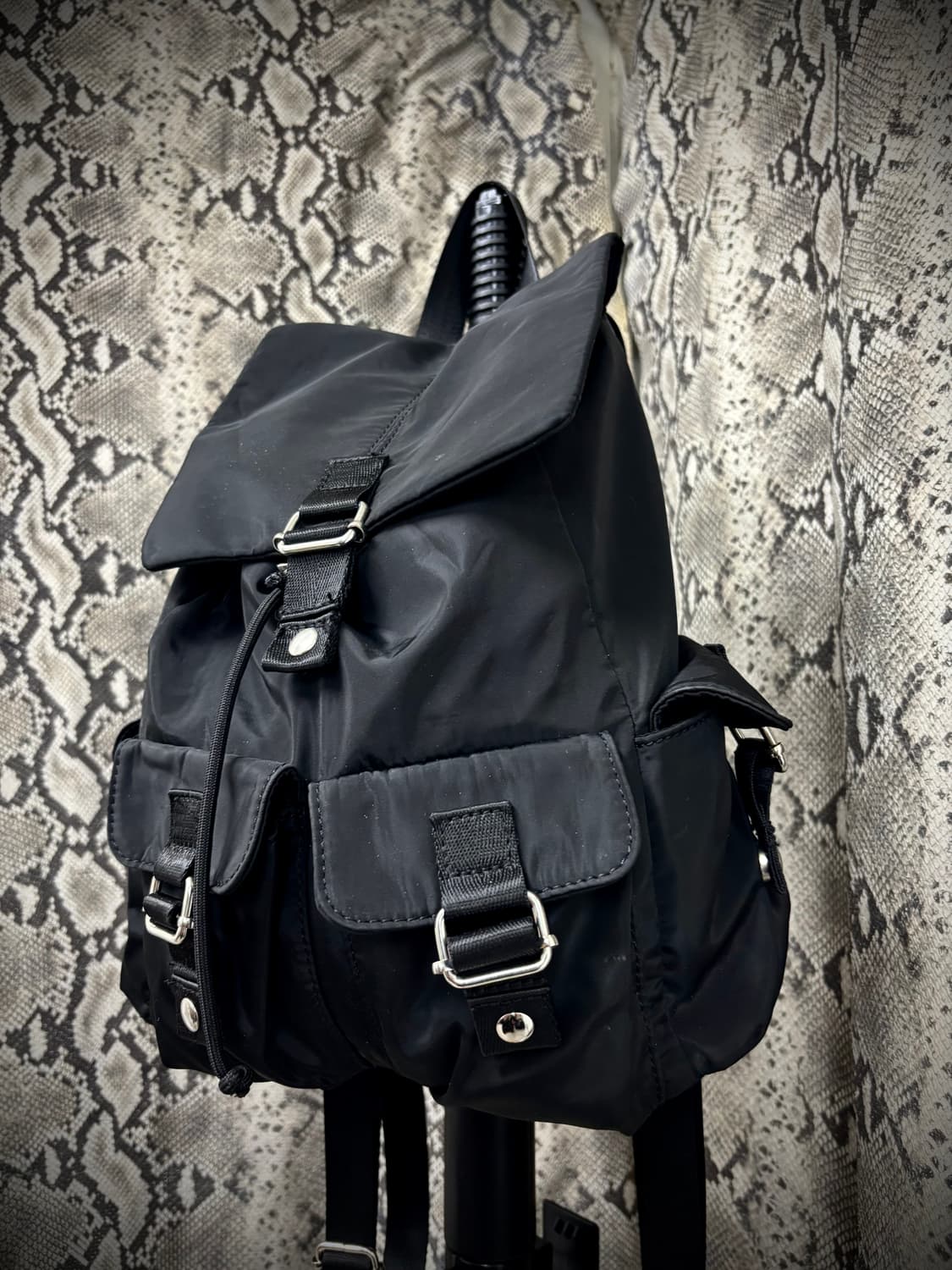 [00’s] Multi Pocket Nylon Backpack 상품이미지3