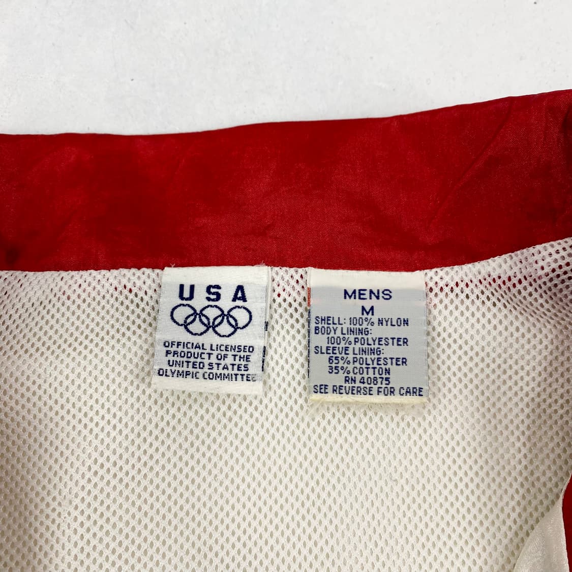 1984 La 올림픽 선수 지급용 나일론 트랙 자켓  상품이미지7