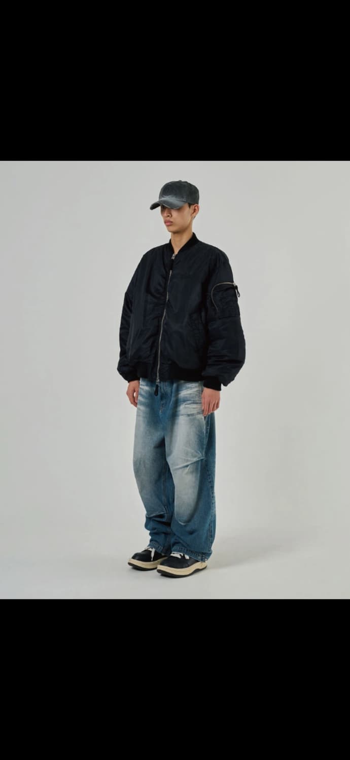 ETCE_Washed baggy jean_L size 상품이미지1