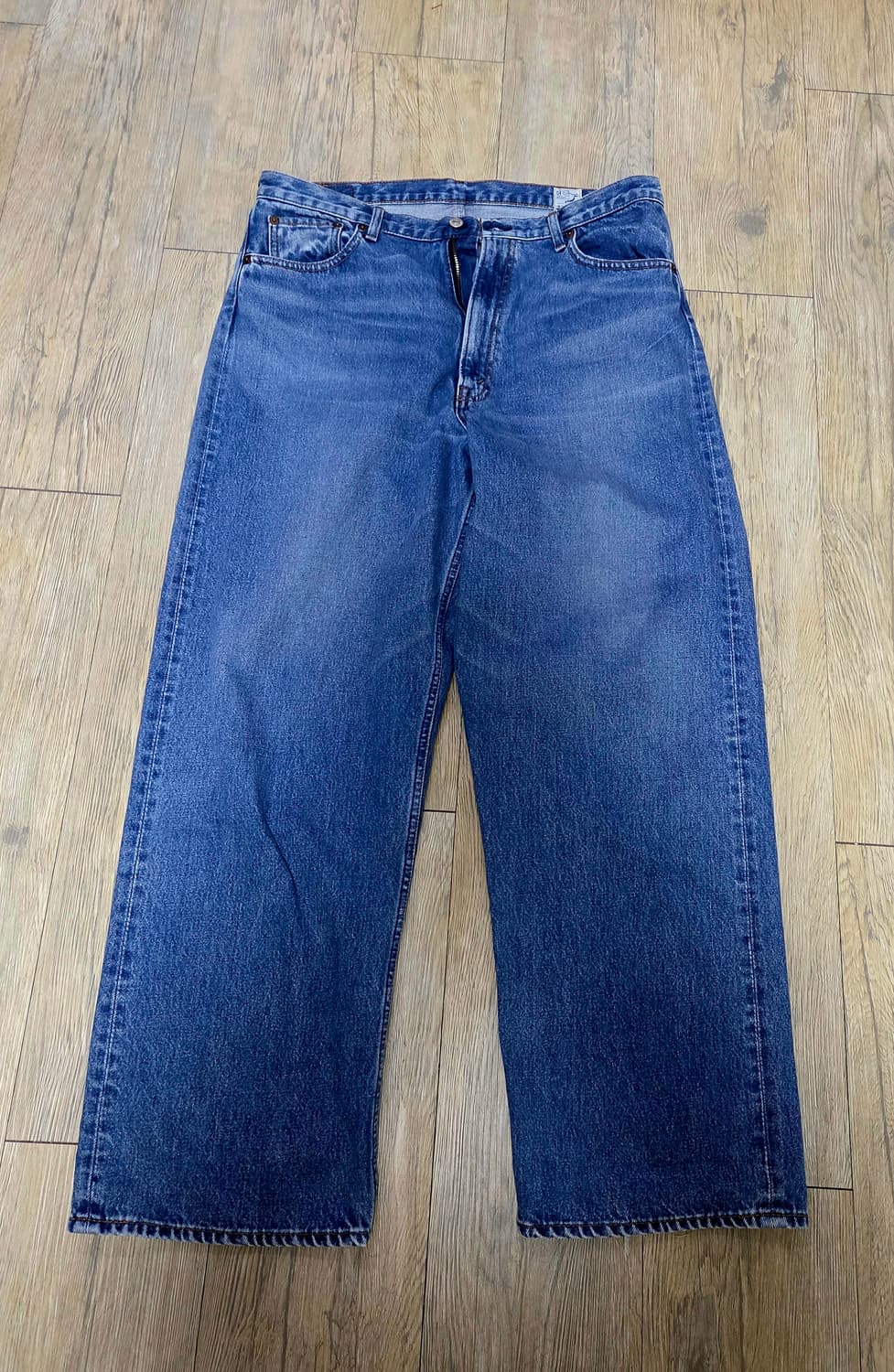 4,xl) 오어슬로우 100 super dad fit 대드핏 워싱진 팜. 상품이미지3