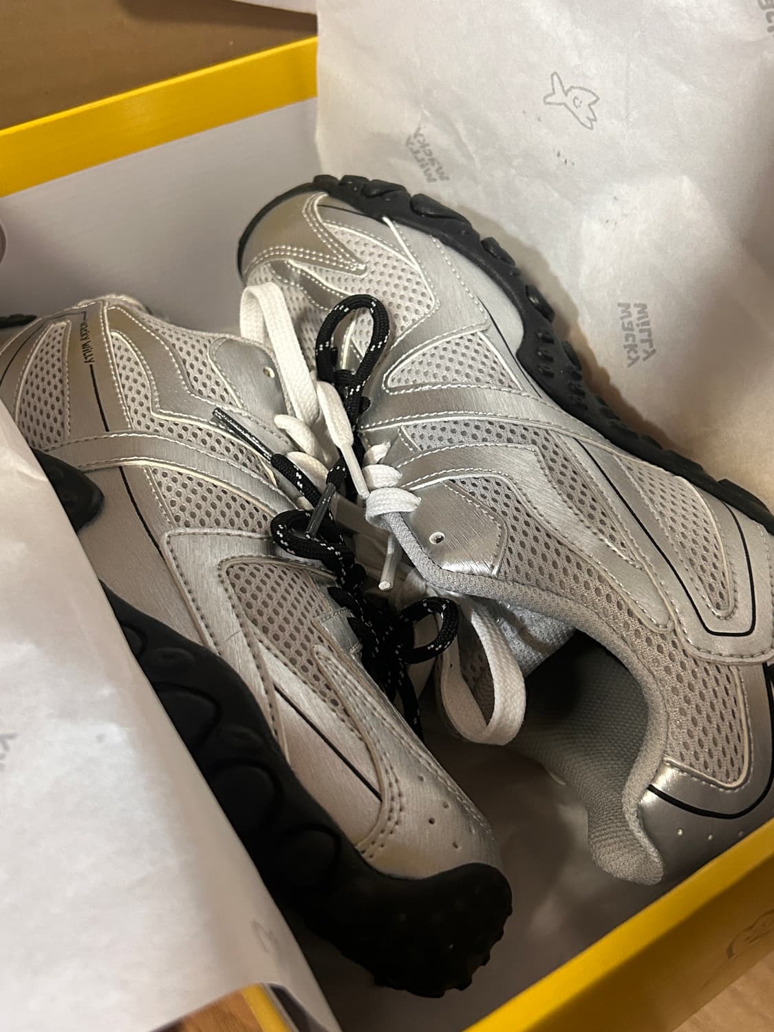 와키윌리 실버 운동화 새제품 상품이미지1