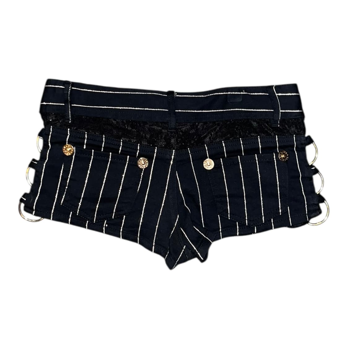 H.C.M.II 스트라이프 사이드 링 숏팬츠 갸루y2k 상품이미지3