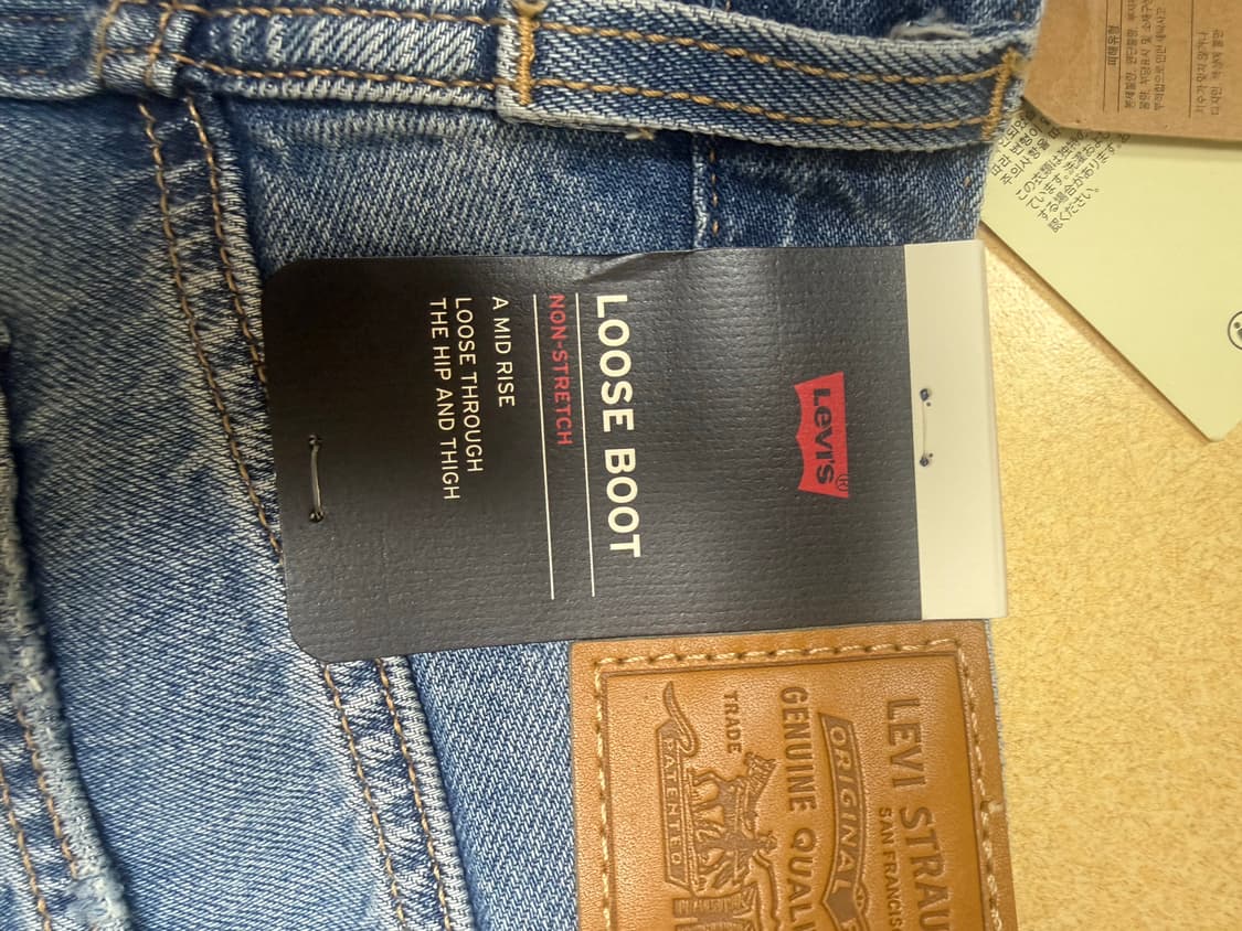 리바이스 로제 부츠 진 새상품 상품이미지3