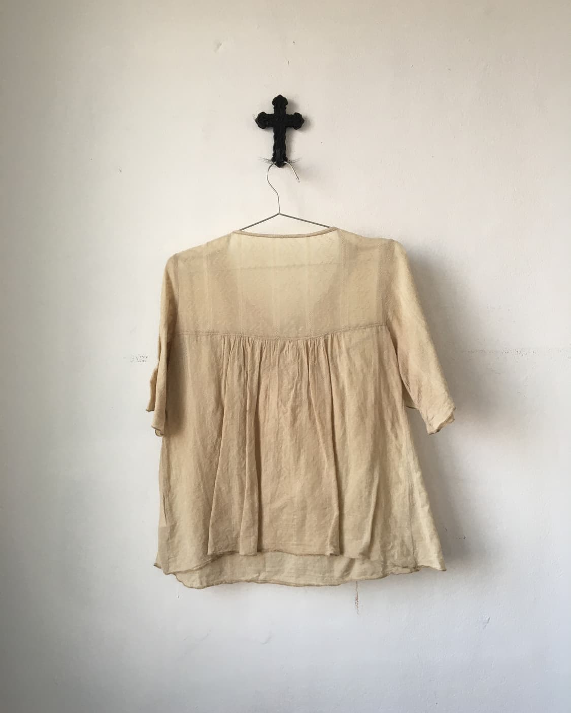 Crochet trimming blouse 상품이미지3