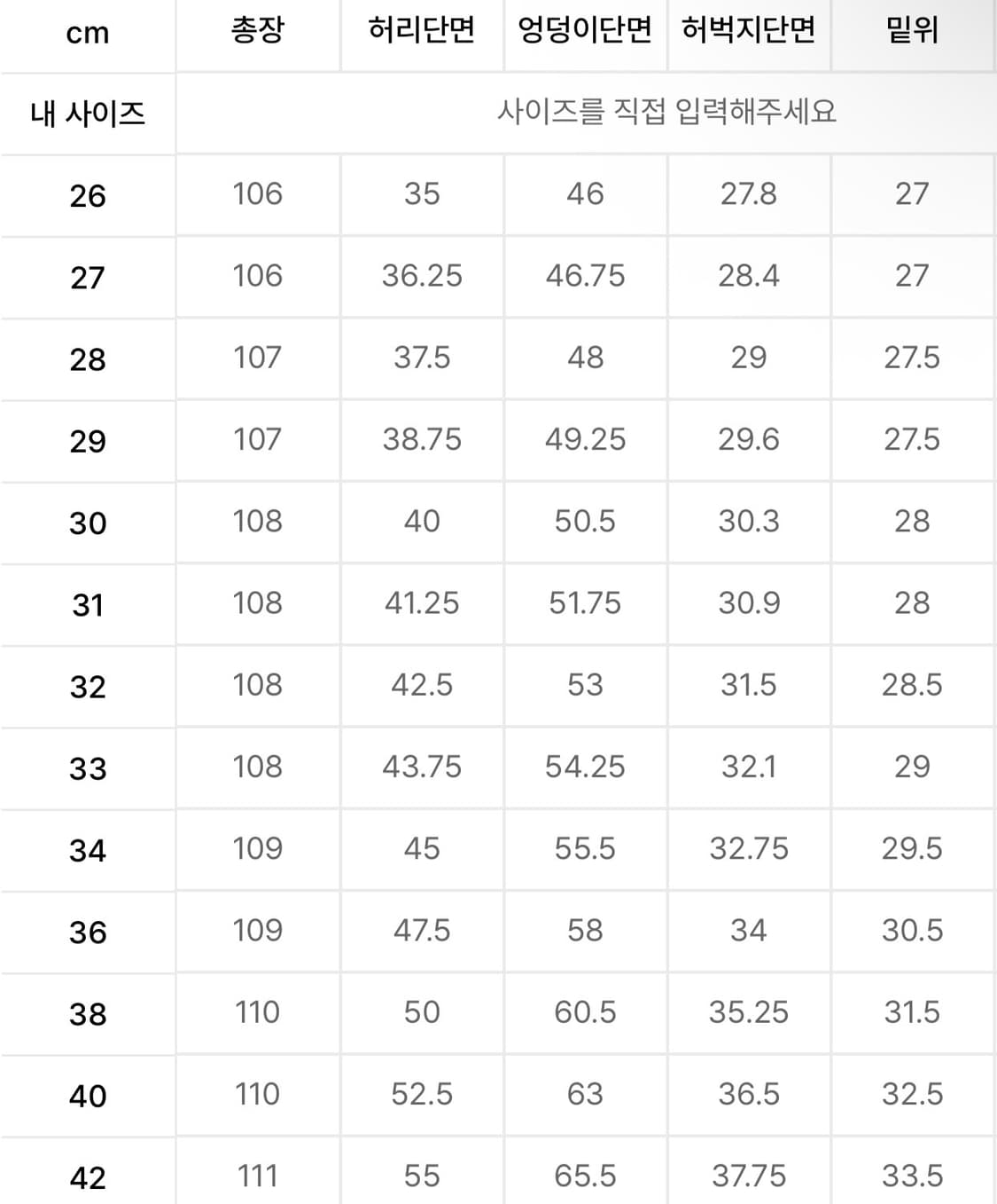 [32] 무신사 플레어 데님 팬츠 다크 블루 진청 부츠컷 상품이미지3